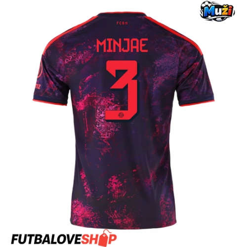Dres Bayern Munich Kim Min-jae #3 Tretina 2026-27 Krátky Rukáv